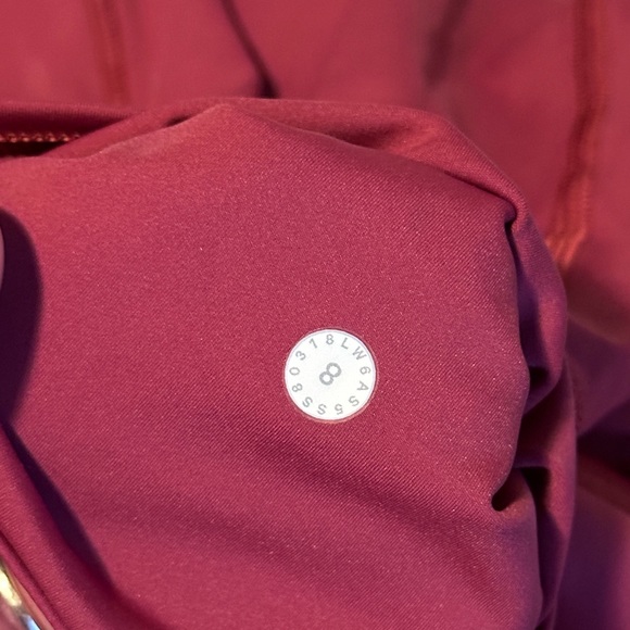 Lululemon Fast & Free II legging - Star Ruby - Sz 8 - 19” - TONS OF POCKETS - Picture 4 of 10